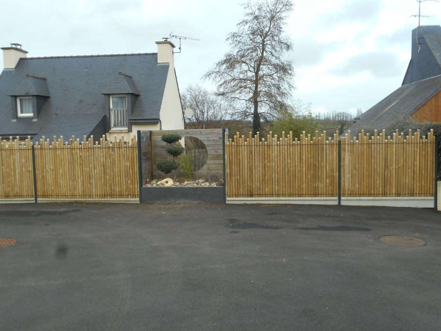 Crea Jardin Morin Paysagiste Pordic CLOTURES ET PORTAILS 1